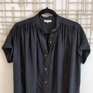 Wilfred Black Button Down Shirt XXS